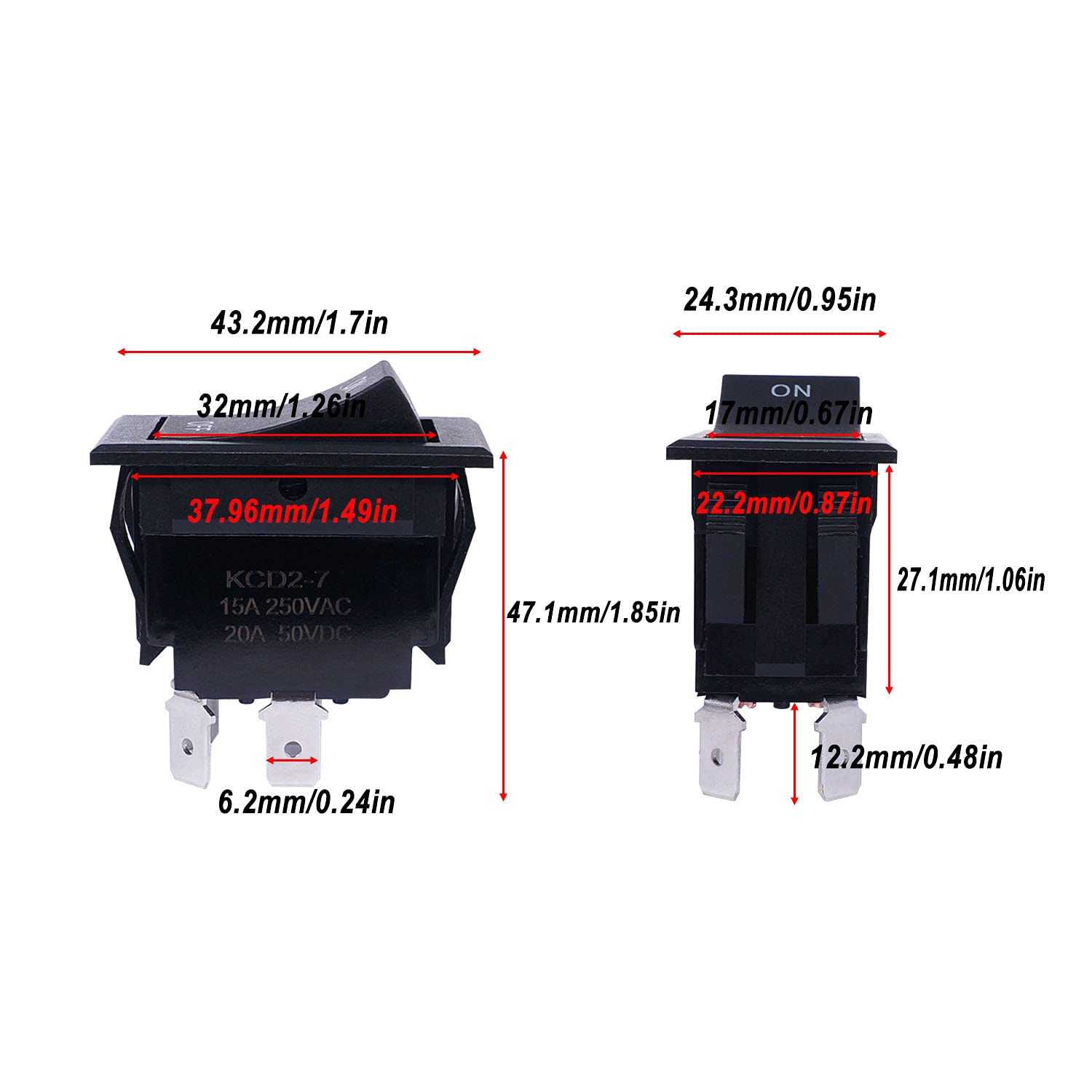 LLさん専用 トラッカーズ2点セット Amazon.co.jp: TWTADE / 5個AC 250V / 16A、125V / 20Aブラック